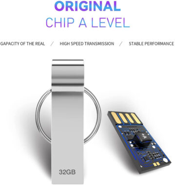 16GB to 128GB Metal USB Flash Drive