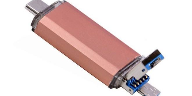 3 in 1 OTG Swivel USB Flash Drive