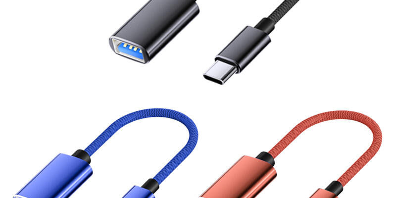 Alloy Type C USB OTG Adapter Cable