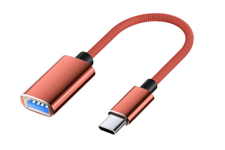 Aluminum Alloy Type C USB OTG Adapter Cable for Smartphones and Tablets (6) Alloy Type C USB OTG Adapter Cable