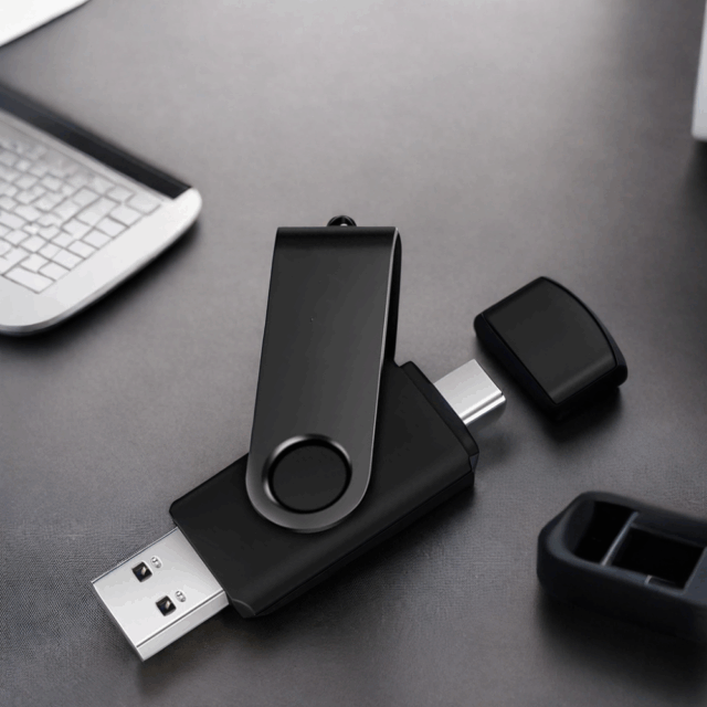 GITRA Swivel USB C Flash Drive