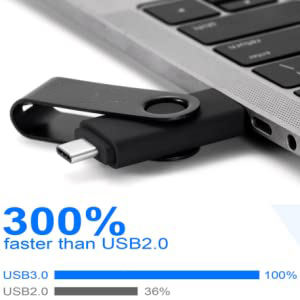 GITRA Swivel USB C Flash Drive
