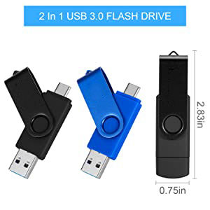 GITRA Swivel USB C Flash Drive