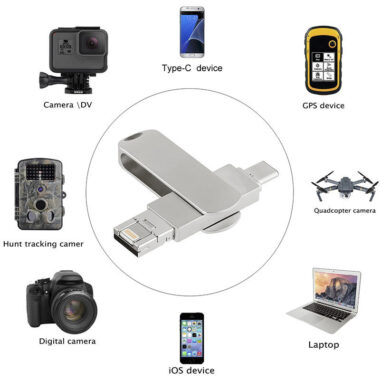 High-Speed 4-in-1 OTG USB Flash Drive