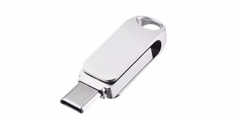 Metal Swivel USB Flash Drive