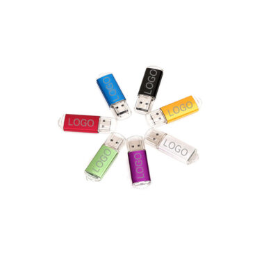 Compact Metal USB Flash Drive 16GB–64GB with Custom Logo