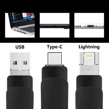 3 in 1 OTG USB 3.0 Flash Drive