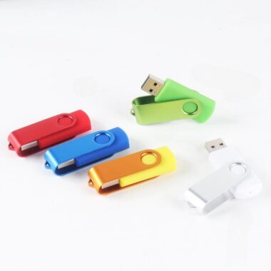 Promotional Metal Swivel USB Flash Drive 