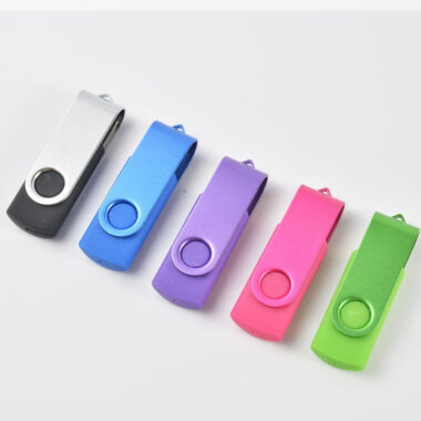 Promotional Metal Swivel USB Flash Drive 
