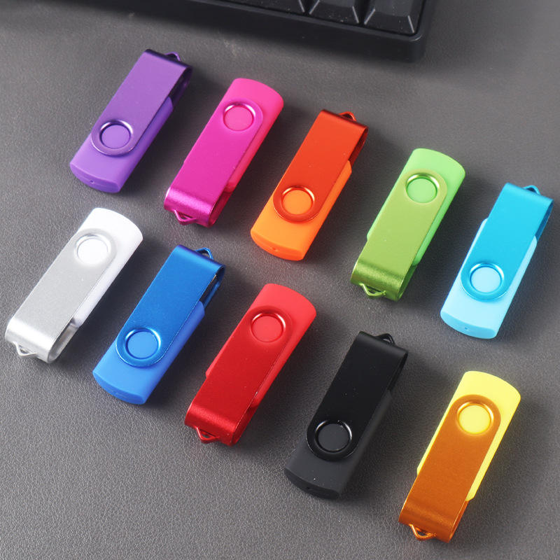 Promotional Metal Swivel USB Flash Drive