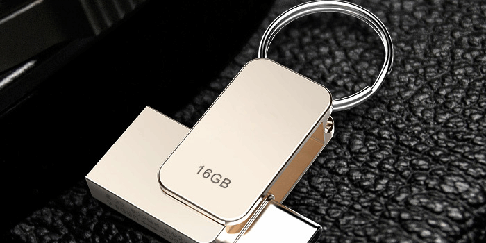 Mini Metal Swivel USB Type