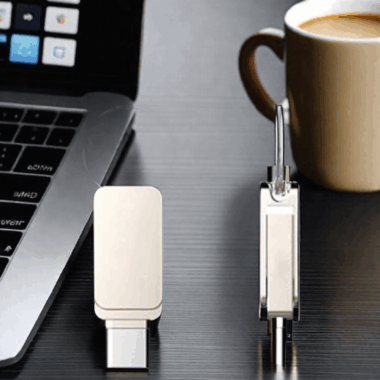 Mini Metal Swivel USB Type