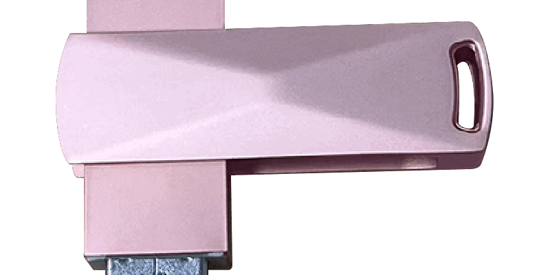 USB 3.0 OTG Swivel Flash Drive