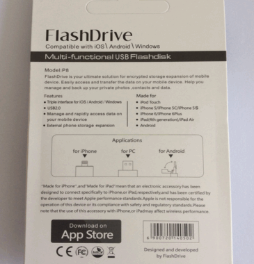2 in 1 OTG USB Flash Drive 