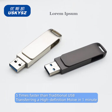 Custom high-speed USB flash drive
