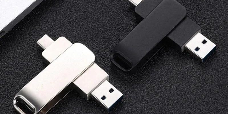 Type-C USB flash drive 2 in 1