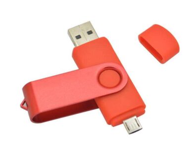 Dual-port OTG USB flash drive