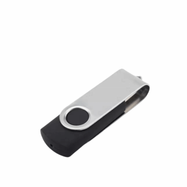 Metal rotating USB flash drive