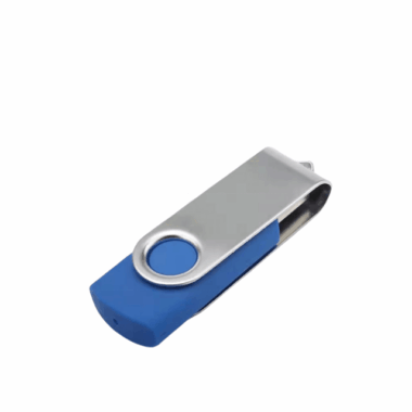 Metal rotating USB flash drive