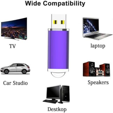 USB flash drive with engraved logo