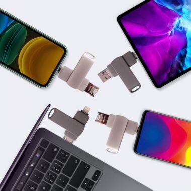 USB 3.0 OTG flash drive 8GB–512GB