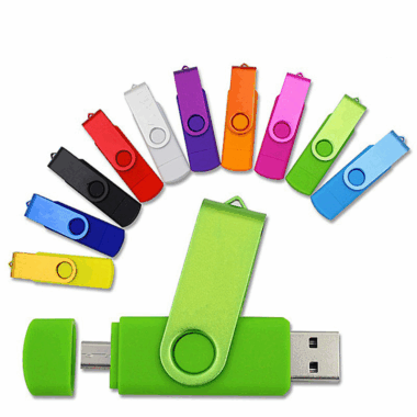 metal OTG USB flash drive 2–64GB