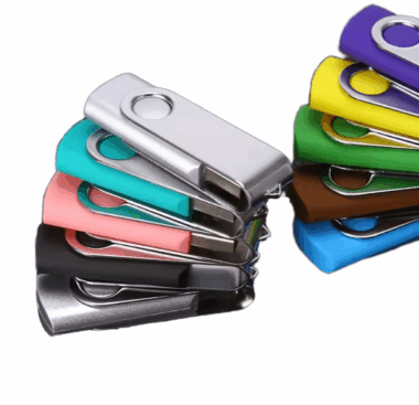 USB 2.0 rotary metal flash drive