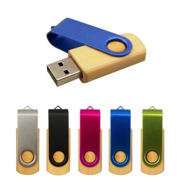 USB 2.0 rotary metal flash drive