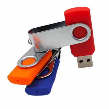 USB 2.0 rotary metal flash drive